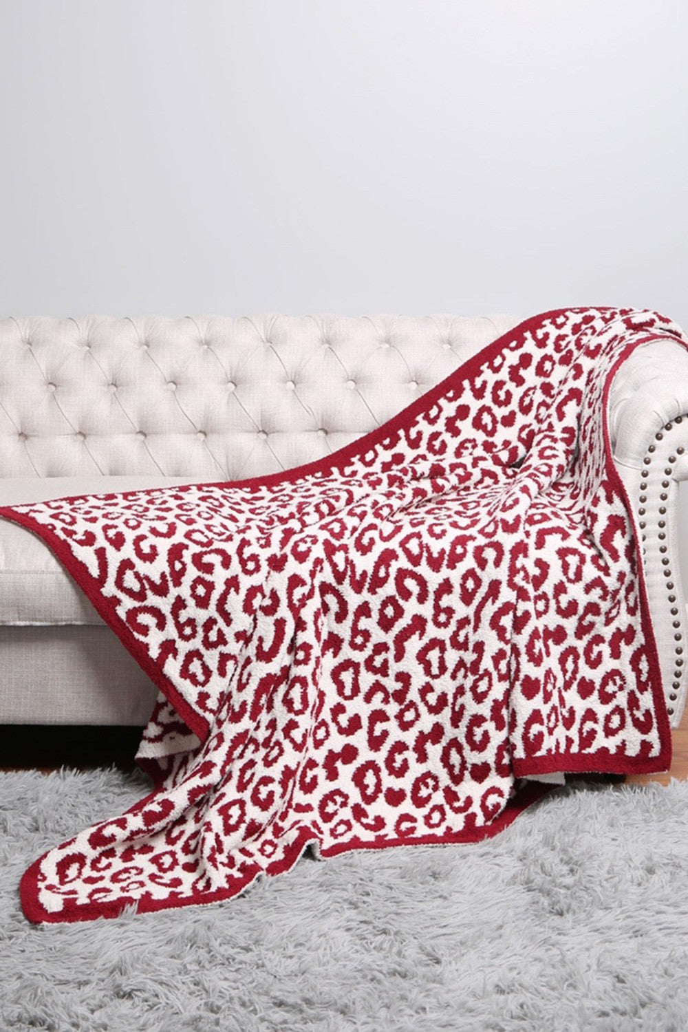 Leopard Patterned Blanket - Debs on 5th
