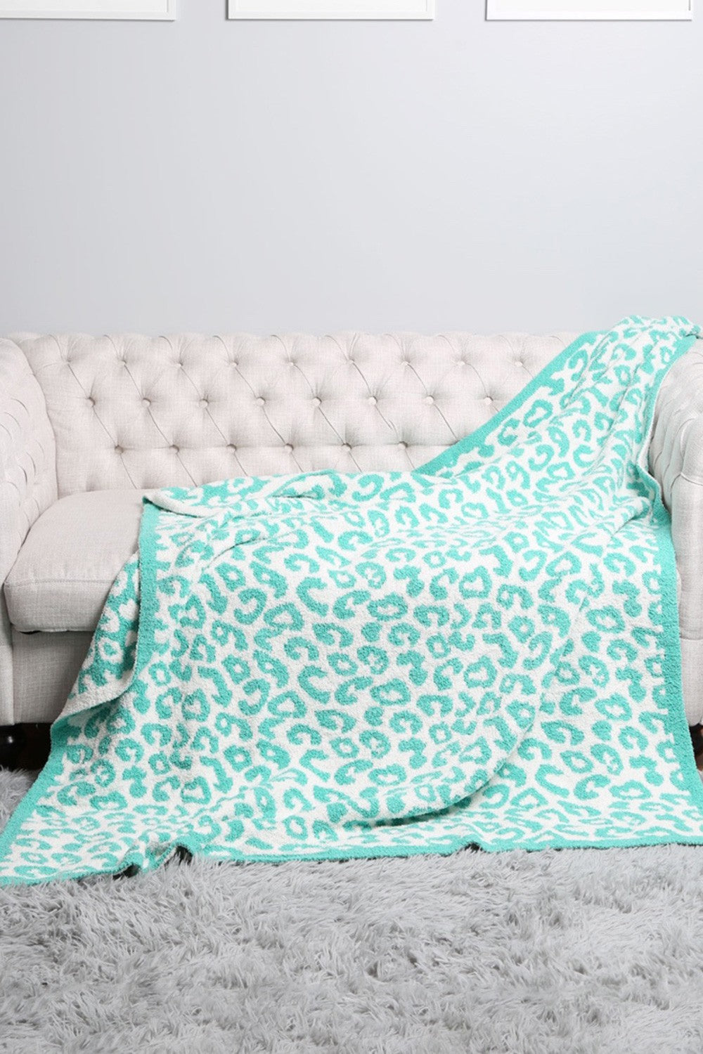 Leopard Patterned Blanket - Debs on 5th