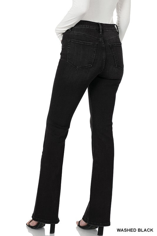 Mid Rise Bootcut Denim Pants - Debs on 5th
