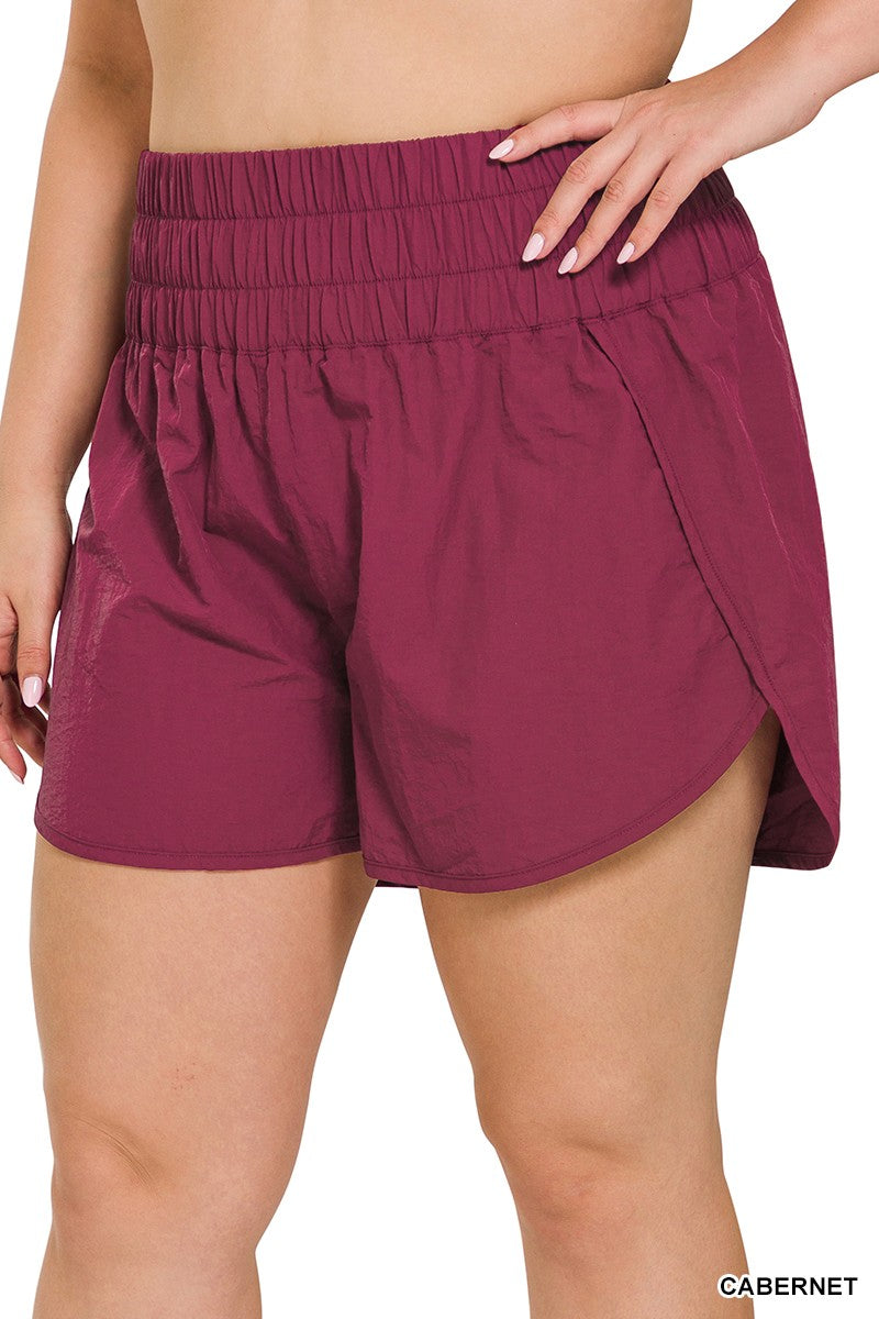 Gotta Run Shorts Plus Size - Debs on 5th