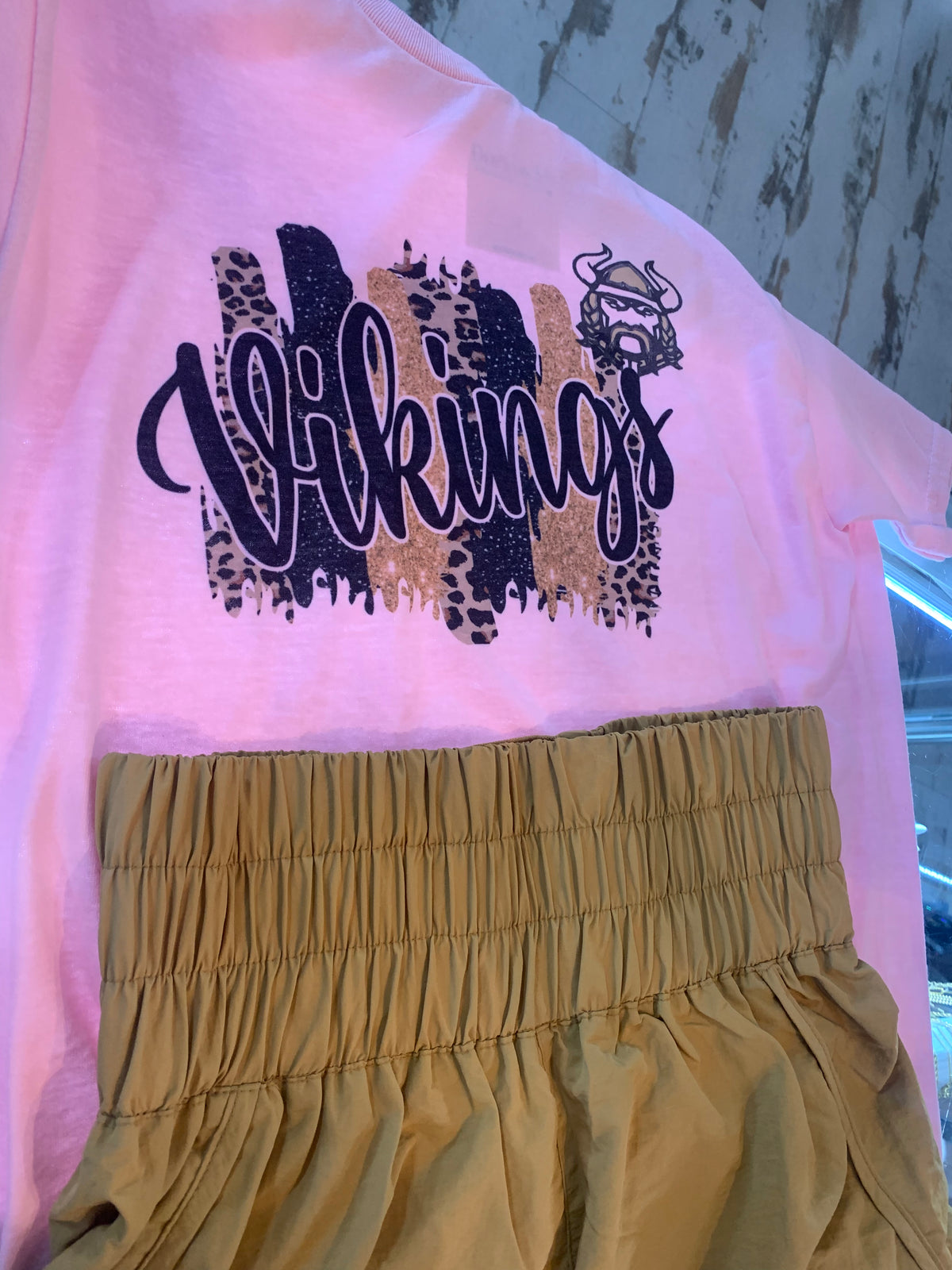 Vikings Backwash Mascot Graphic Tee - Debs on 5th