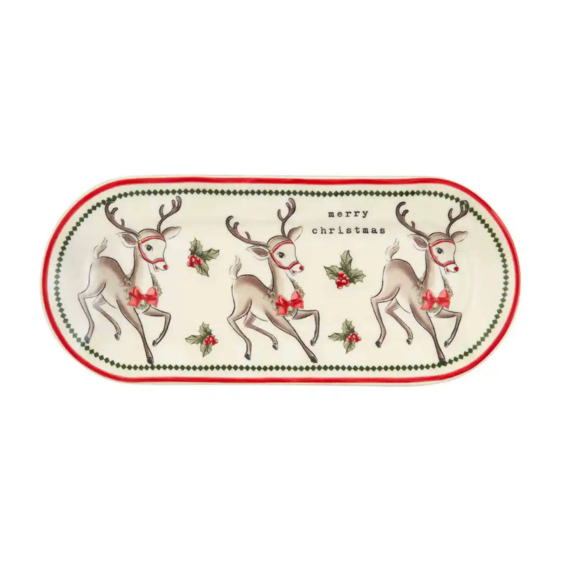 Vintage Christmas Everything Plates - Debs on 5th