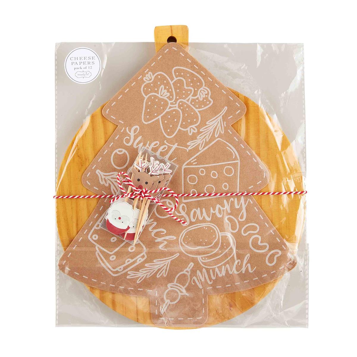 Christmas Board & Cheese Paper Set - Debs on 5th