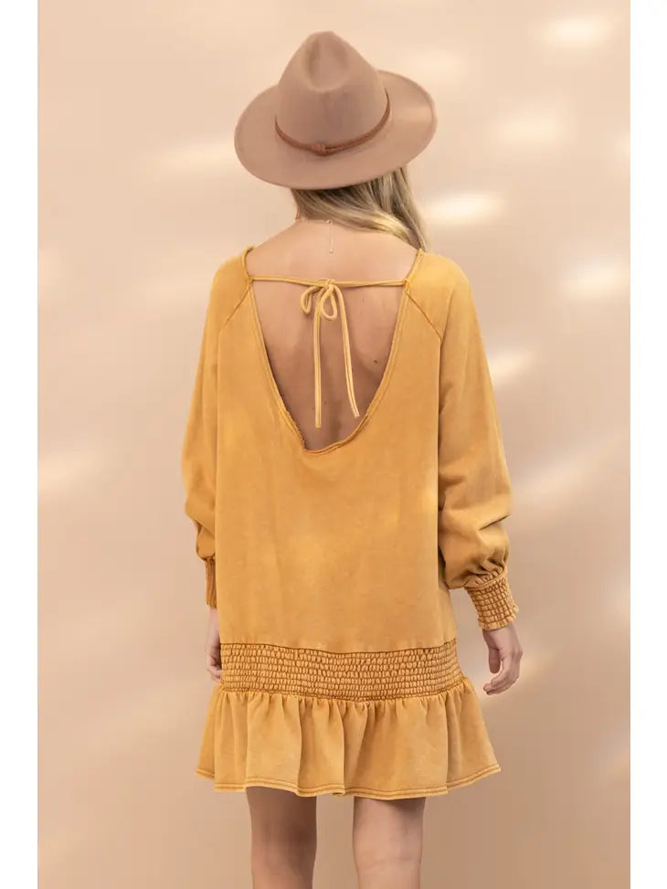 Sundown Smocked Knit Dress - Debs on 5th