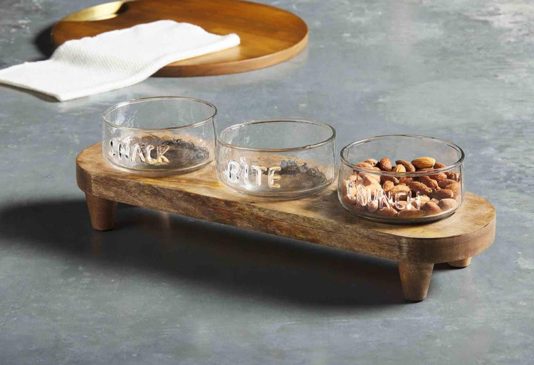 Snack Bowl & Stand Set - Debs on 5th