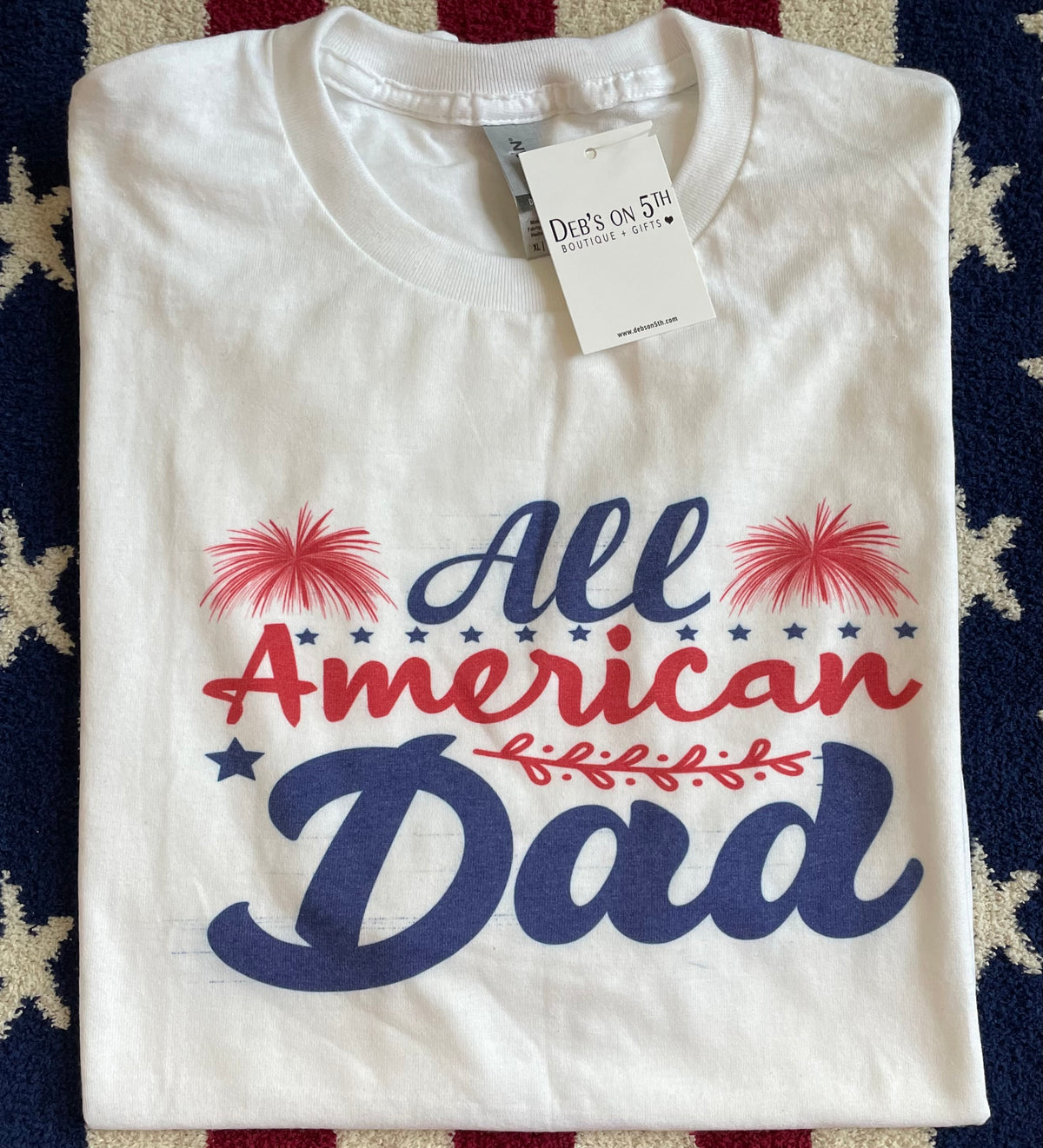 All American Dad Graphic Tee - Debs on 5th