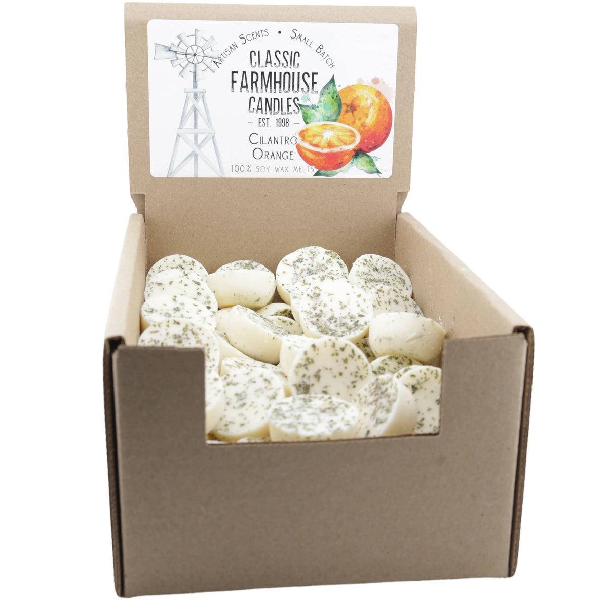 Soy Wax Melt - Cilantro Orange