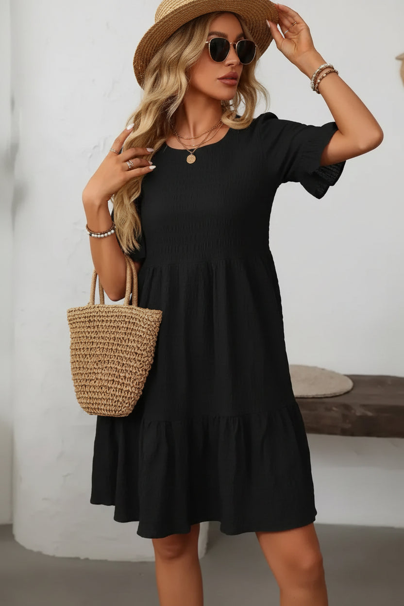 Tiered Ruffle Dress