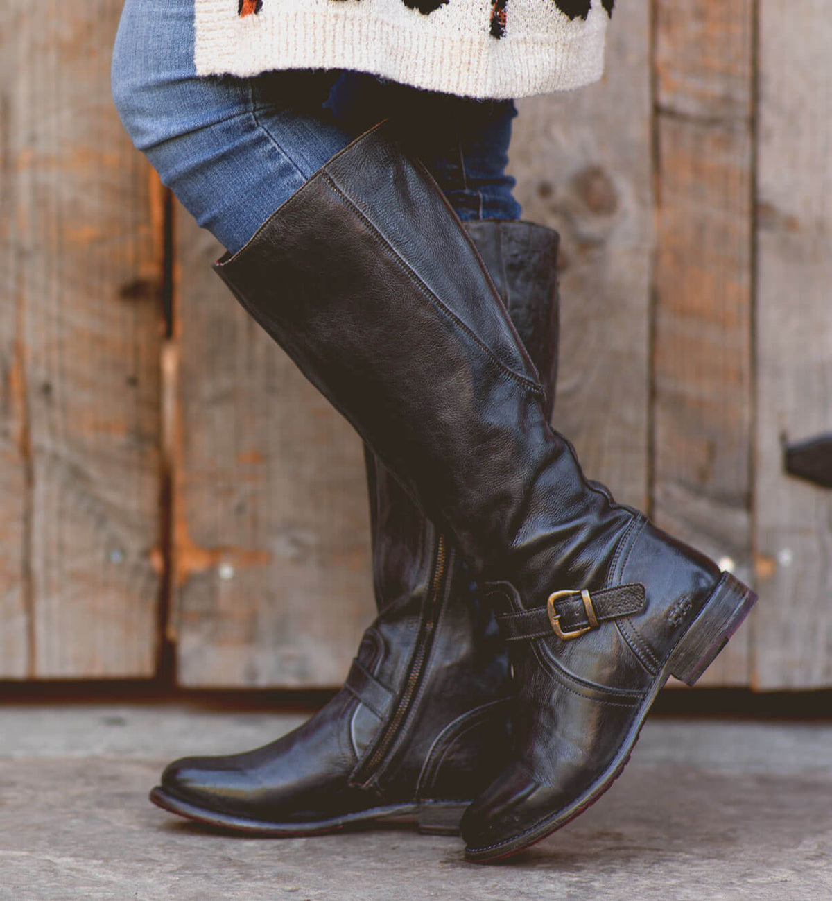 Glaye Wide Calf Boot - Debs on 5th