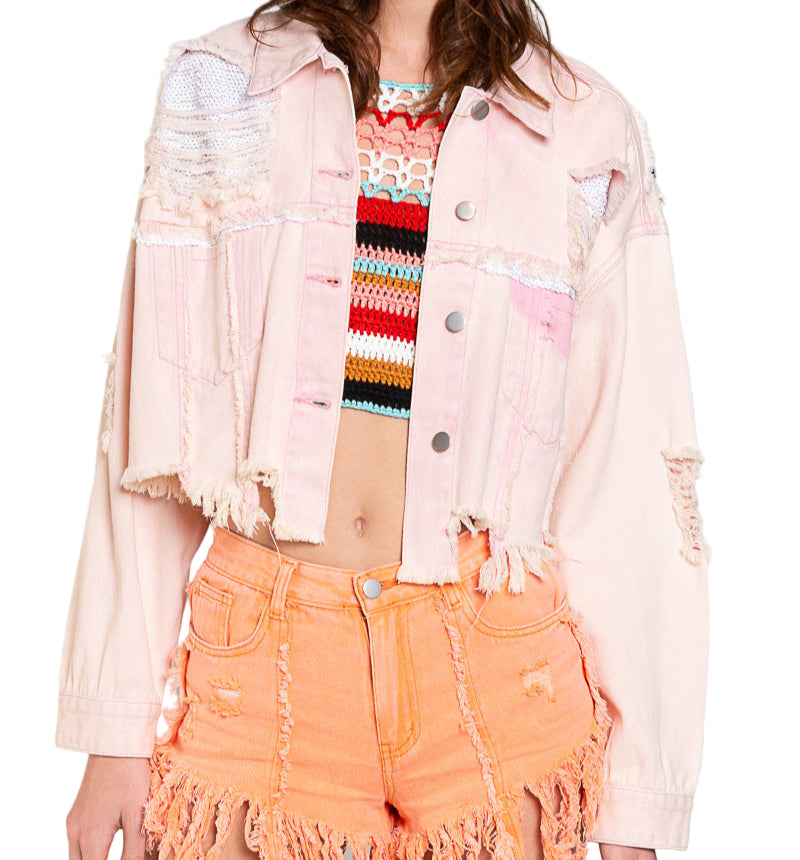 Love Cropped Jacket - Debs on 5th