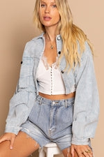 Corduroy Cropped  Jacket - Debs on 5th