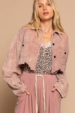 Corduroy Cropped  Jacket - Debs on 5th