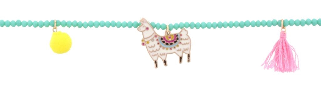 14" Beaded Necklace with Charm by Jane Marie - Debs on 5th