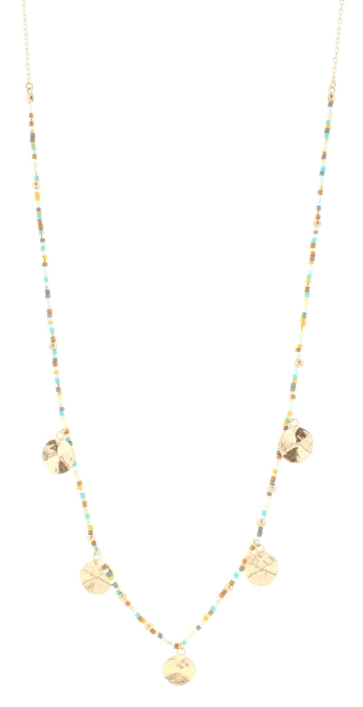 32" Colored Delicate Necklace - Debs on 5th