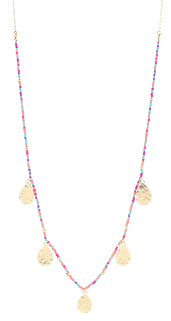 32" Colored Delicate Necklace - Debs on 5th