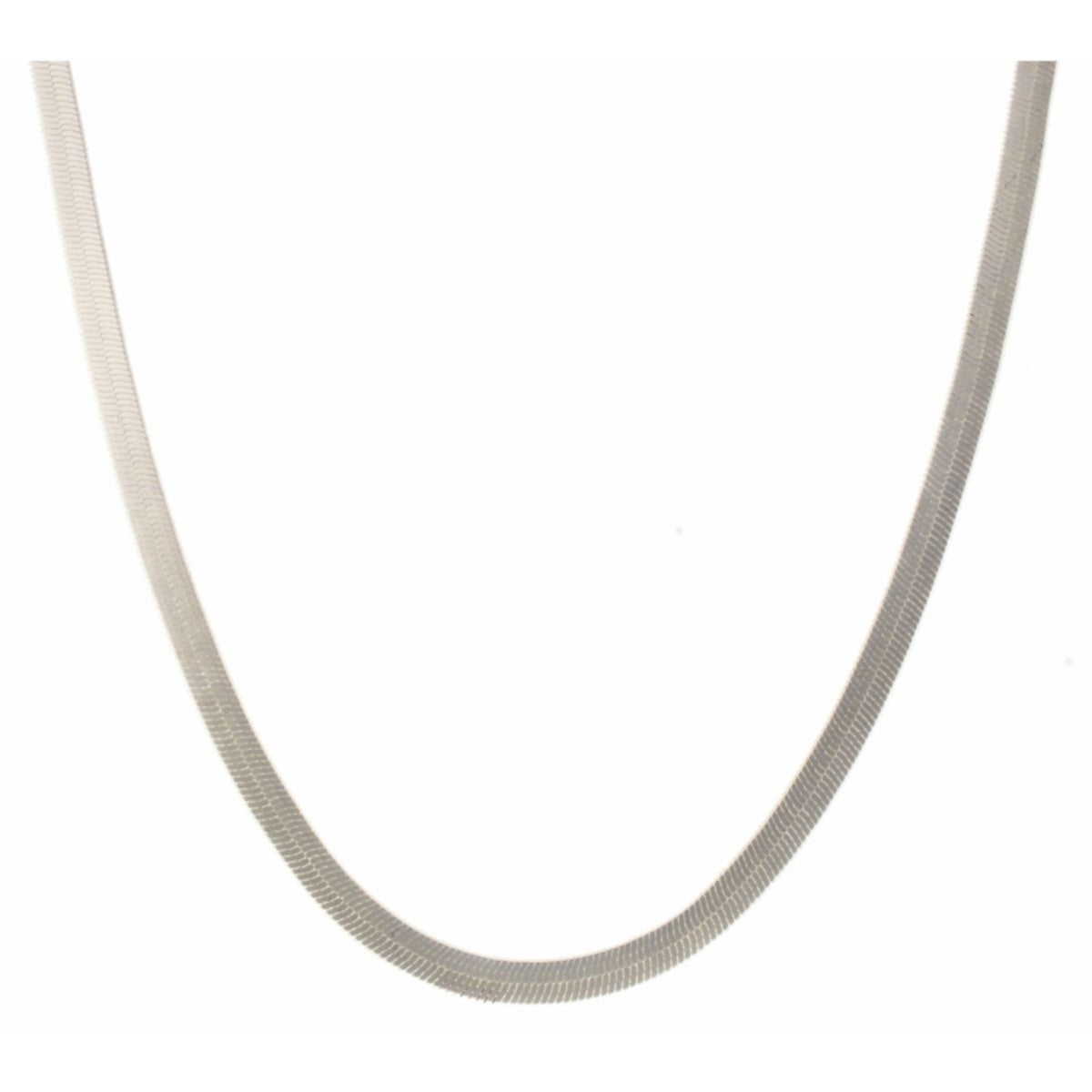 18" Silver Snake Chain Necklace - Debs on 5th