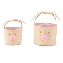 Bunny Face Easter Basket - Debs on 5th