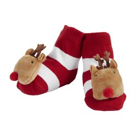 Rattle Toe Christmas Socks - Debs on 5th