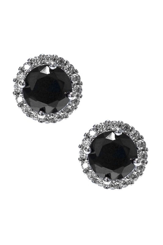 Cubic Zirconia Stud Earrings - Debs on 5th