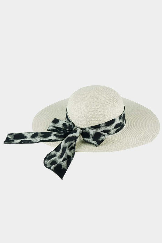 Leopard Summer Sun Hat - Debs on 5th