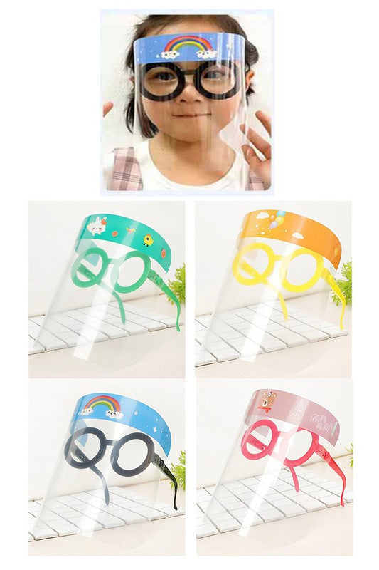 Cartoon Kids Face Shield - Debs on 5th