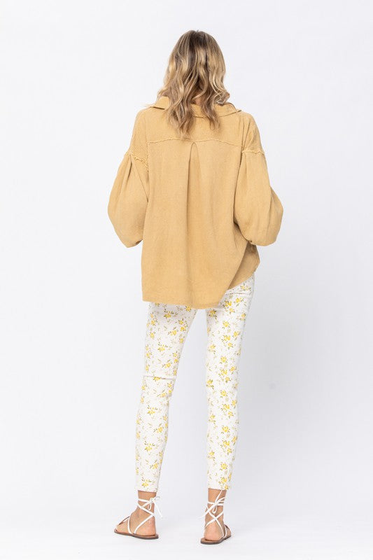 Floral Print Midrise Skinny Jeans - Debs on 5th