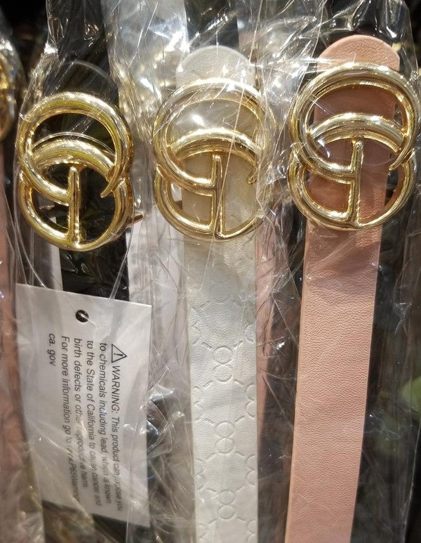 Gold Buckle Belt - Debs on 5th