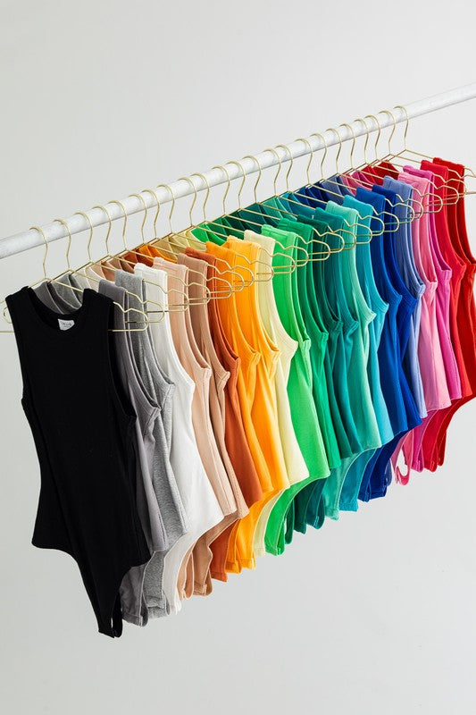 Round Neck Bodysuit - Debs on 5th