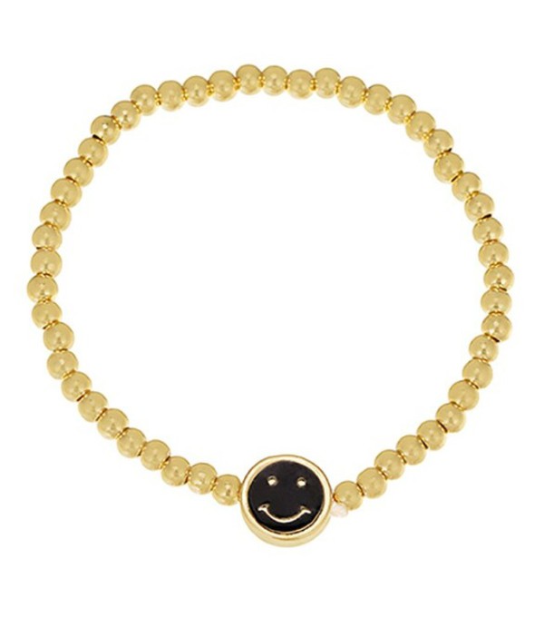 Colorful Smiley Face Pendant Bracelet - Debs on 5th