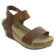 Chantal 2 Low Wedge slingback Sandal - Debs on 5th