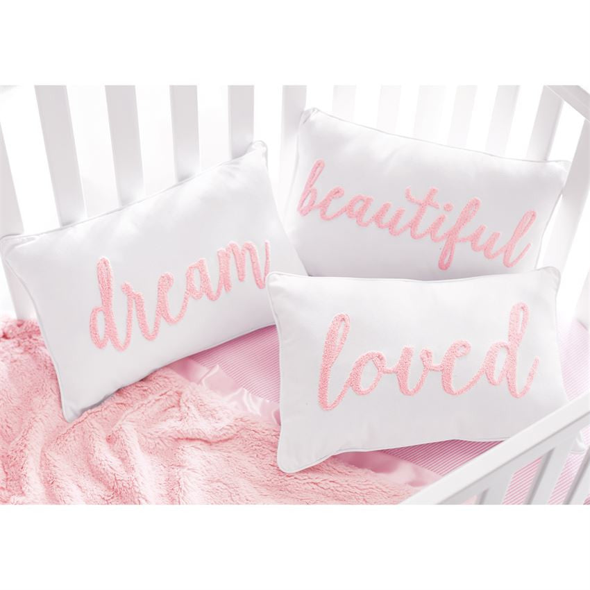 PINK BOUCLE PILLOWS - Debs Boutique  LLC