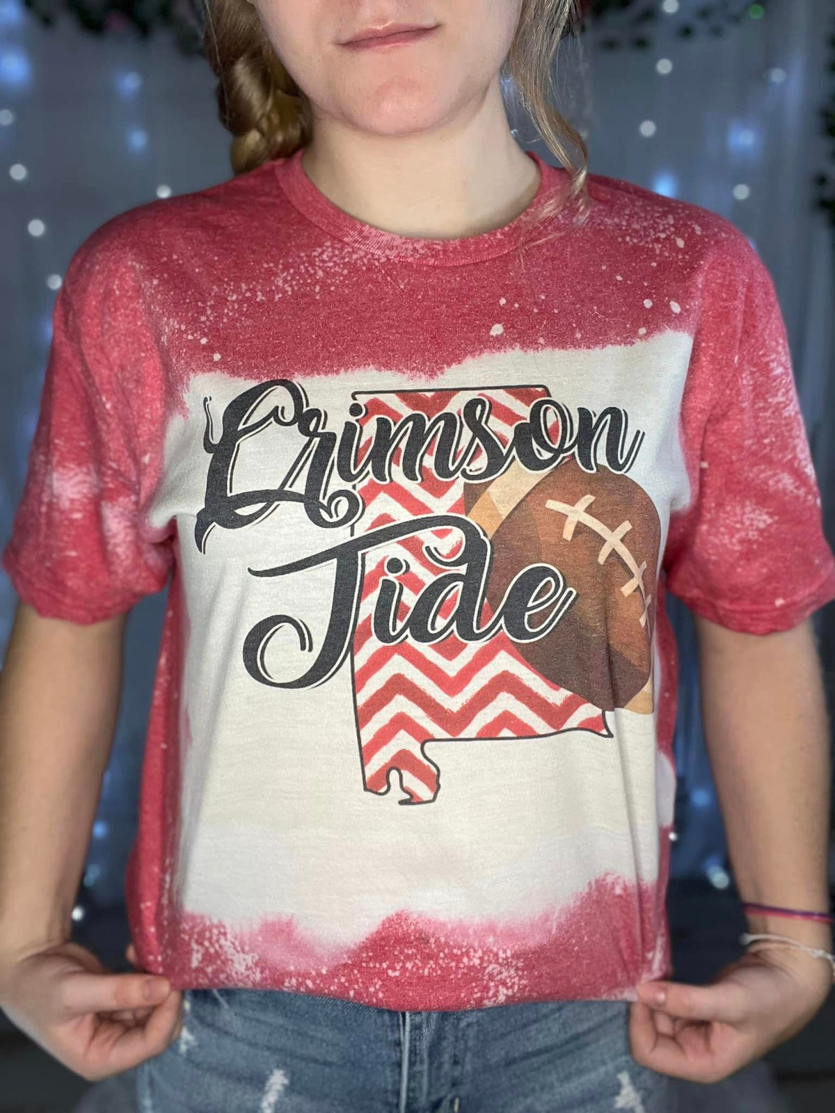 Crimson Tide With Foodball - Debs on 5th
