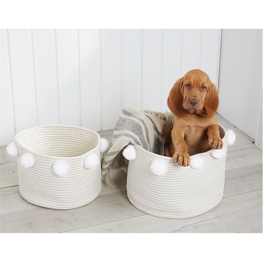 Pom Pom Basket Set - Debs on 5th