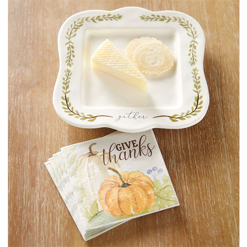 Gather Pumpkin Cheese Set - Debs on 5th
