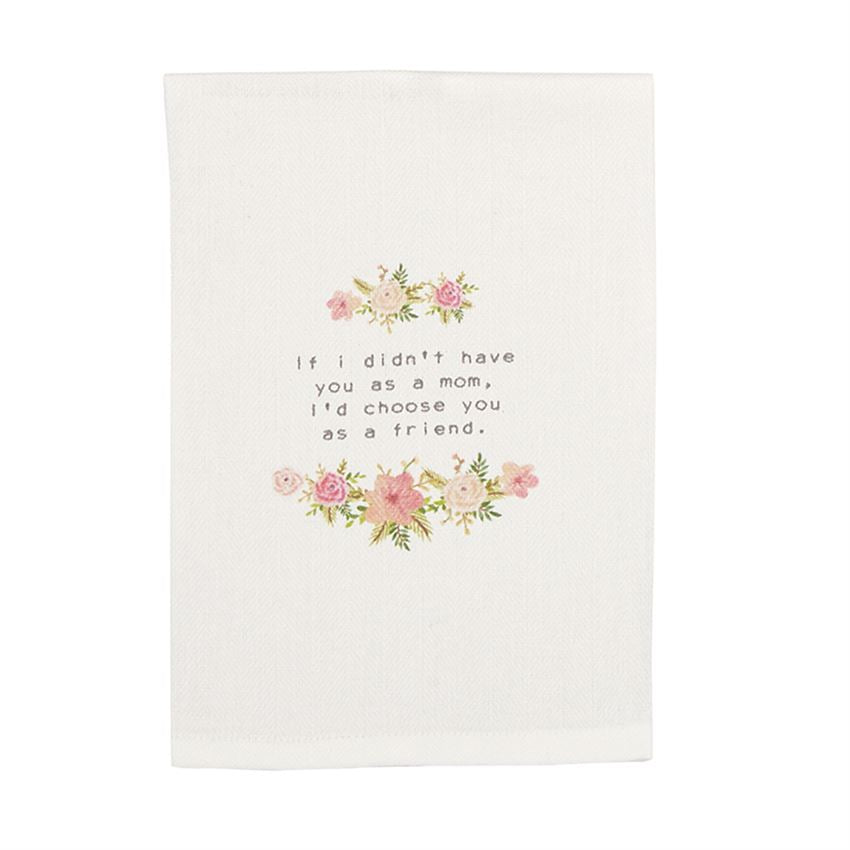 Mom Floral Towels - Debs on 5th