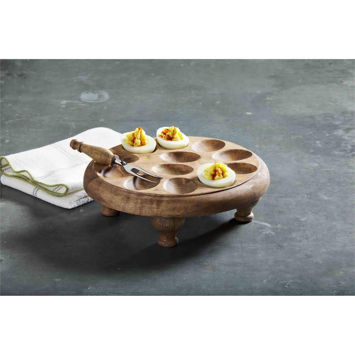 Pedestal Deviled Egg Tray Set - Debs on 5th