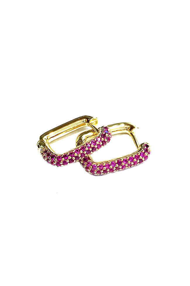 Tyler Pave Earrings - Debs on 5th