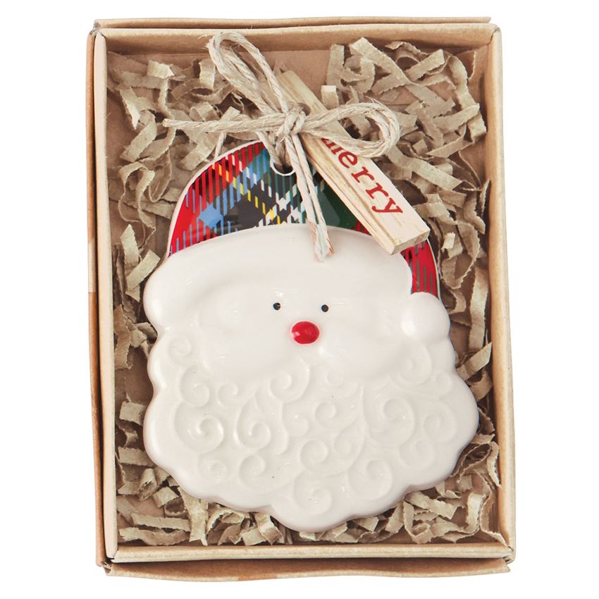 Tartan Ceramic Ornaments - Debs on 5th