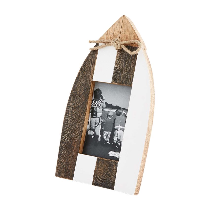 Distressed Wood Boat Frame - Debs on 5th