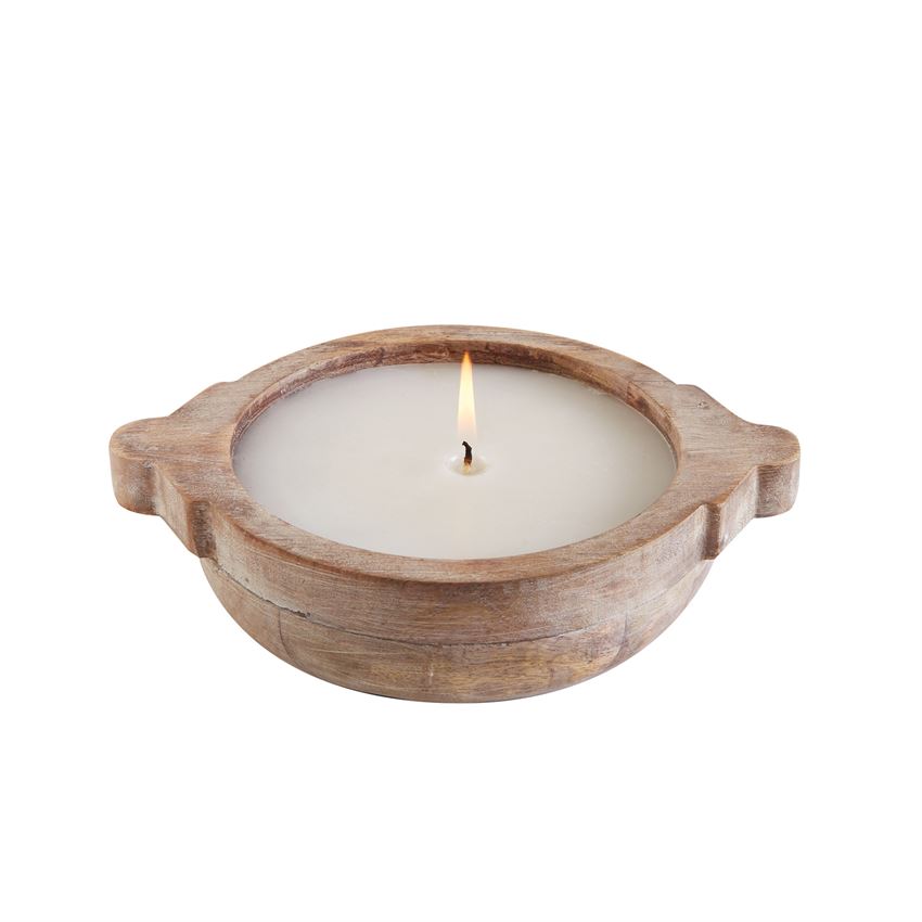 Mango Wood Vanilla Candles - Debs on 5th