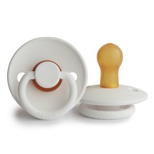 FRIGG Classic Natural Rubber Pacifier Size 0/6 Months - Debs on 5th