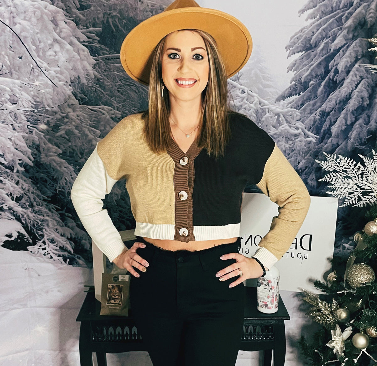 Color Block Cardigan - Debs on 5th