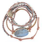 Stone Wrapped Bracelets - Debs on 5th