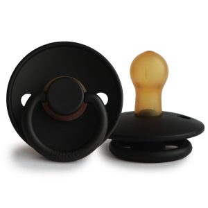 FRIGG Classic Natural Rubber Pacifier Size 0/6 Months - Debs on 5th