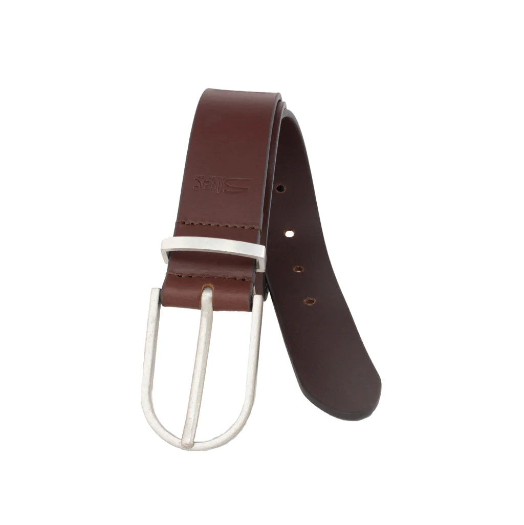 35MM Heavyweight Genuine Leather Belt - Debs on 5th