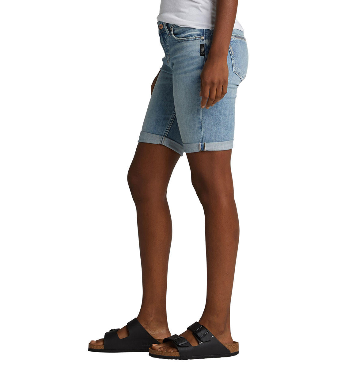 Silver Suki Bermuda - Debs on 5th