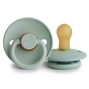 FRIGG Classic Natural Rubber Pacifier Size 0/6 Months - Debs on 5th