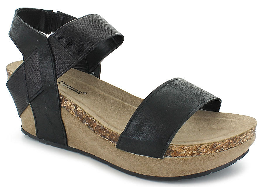 Chantal 2 Low Wedge slingback Sandal - Debs on 5th