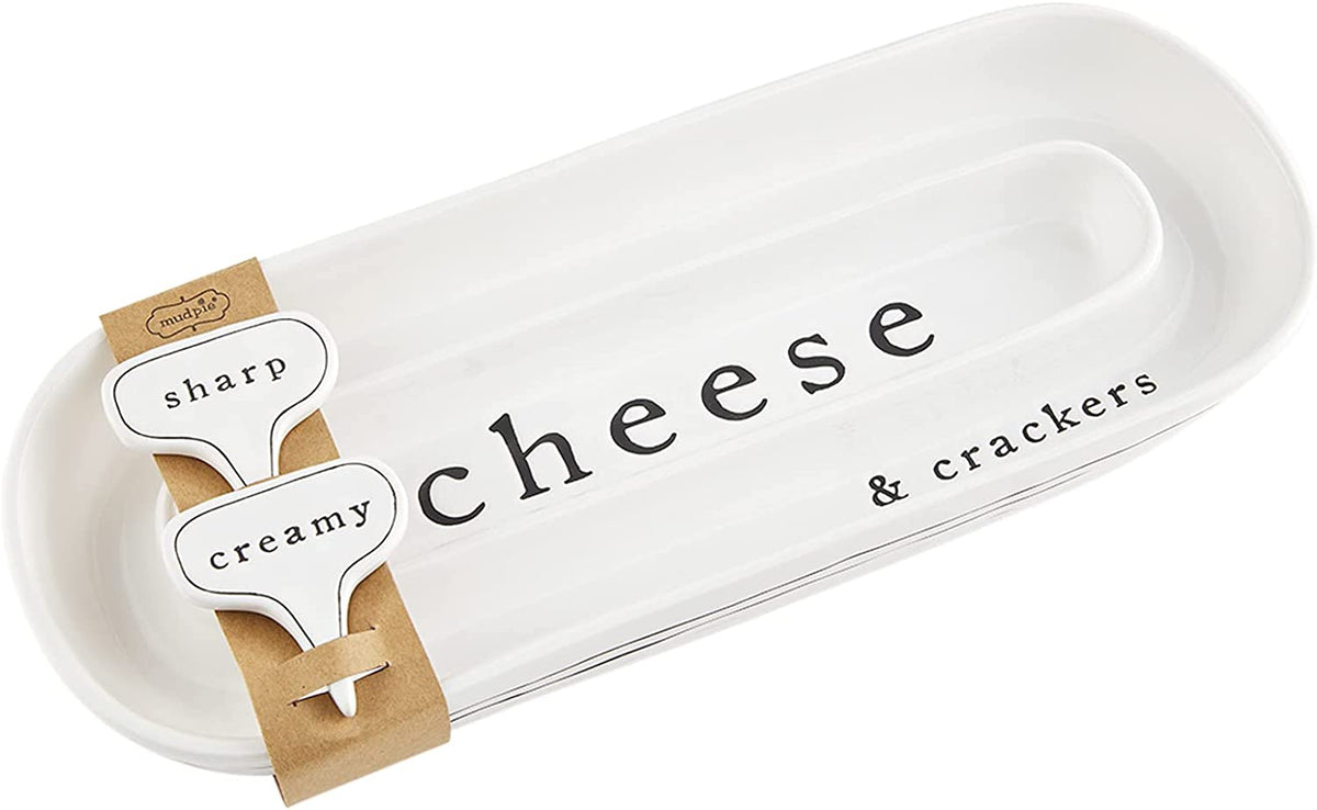 Cheese & Cracker Dish Set - Debs on 5th
