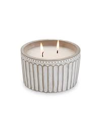 Flute Concrete Citronella Candle - Debs on 5th